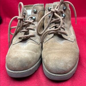 Men's Tan Suede Boots